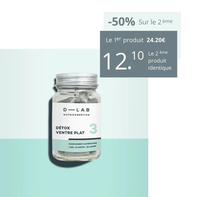 détox ventre plat -50% détox ventre plat offre