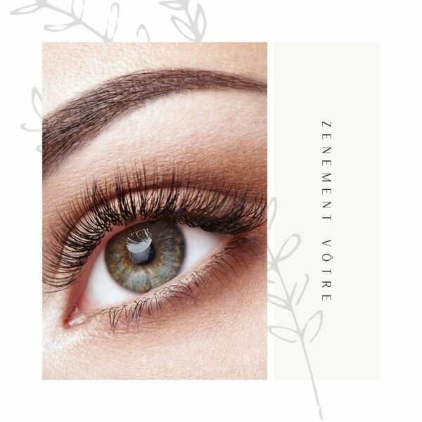 Rehaussement de cils avec teinture
