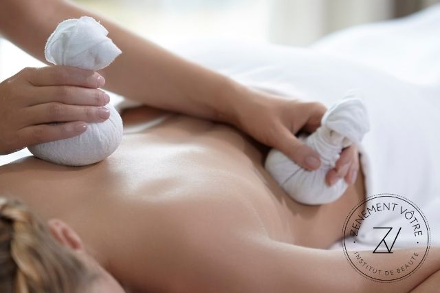 Massage & Gommage Décontractant aux Bolus - Phytomer zenement votre nutritionniste perte de poids