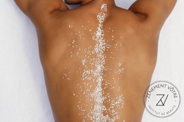 gommage-homme-institut-zenement-votre nutritionniste perte de poids